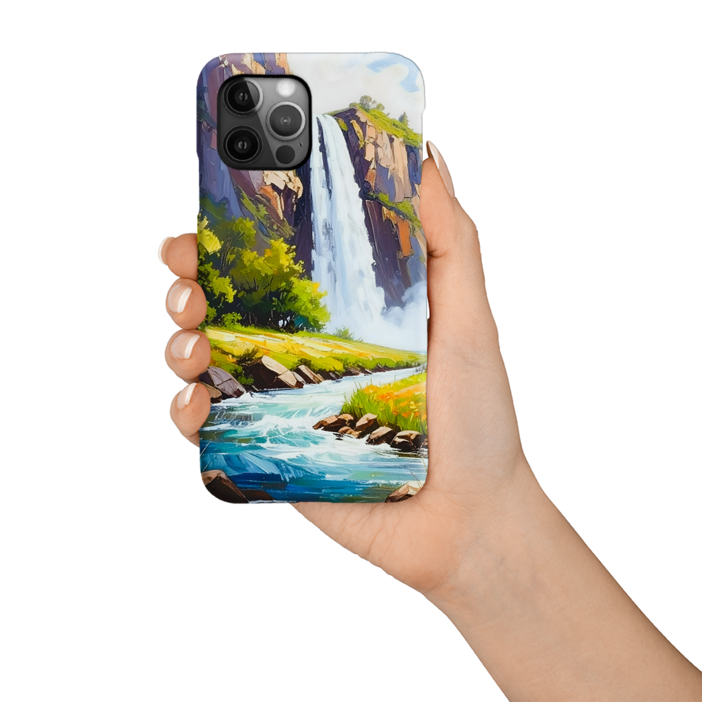 Eden Valley 4, Slim High Gloss Phone Case, Full Wrap Technology, Crafted From Premium Polycarbonate, Vivid Colours, Unique Image..
