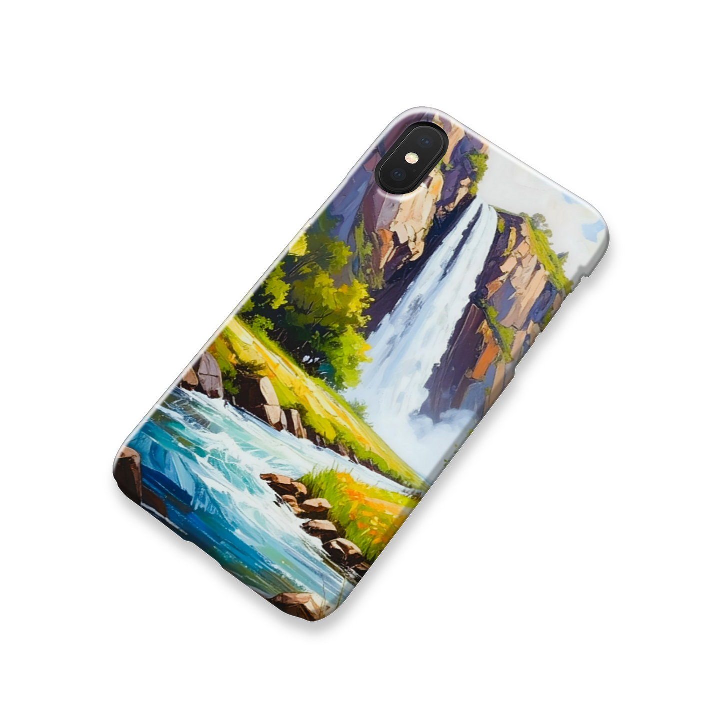 Eden Valley 4, Slim High Gloss Phone Case, Full Wrap Technology, Crafted From Premium Polycarbonate, Vivid Colours, Unique Image..
