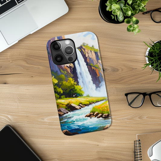 Eden Valley 4, Slim High Gloss Phone Case, Full Wrap Technology, Crafted From Premium Polycarbonate, Vivid Colours, Unique Image..