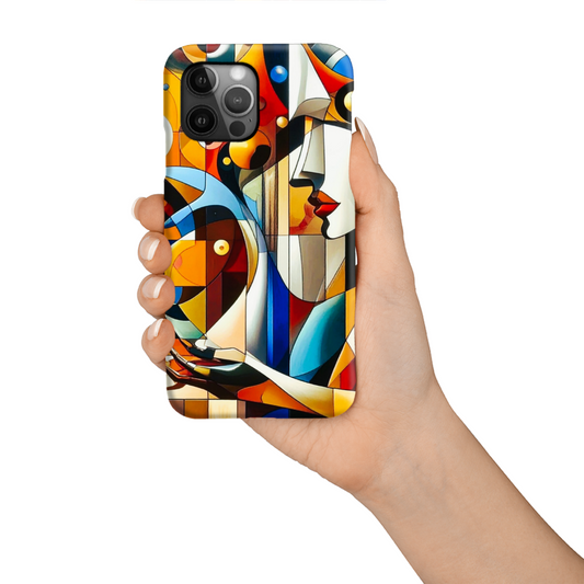 Picasso Style 2, Magsafe Tough iPhone Case, Full Wrap Technology, Crafted From Premium Polycarbonate, Vivid Colours, Unique Image...