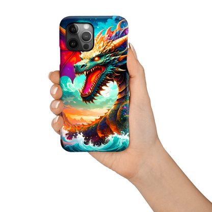 Dragon 9, Slim iPhone Case, Full Wrap Technology, Crafted From Premium Polycarbonate, Vivid Colours, Unique Image...