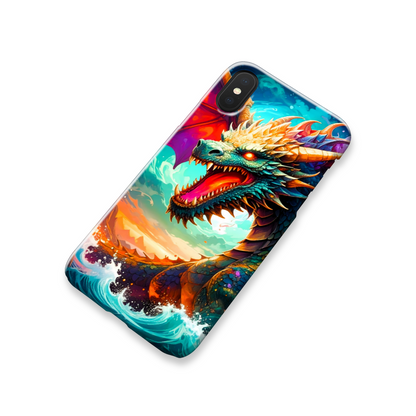 Dragon 9, Slim iPhone Case, Full Wrap Technology, Crafted From Premium Polycarbonate, Vivid Colours, Unique Image...