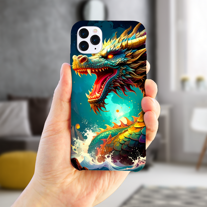 Fantasy Dragon 7, Slim iPhone Case, Full Wrap Technology, Crafted From Premium Polycarbonate, Vivid Colours, Unique Image...