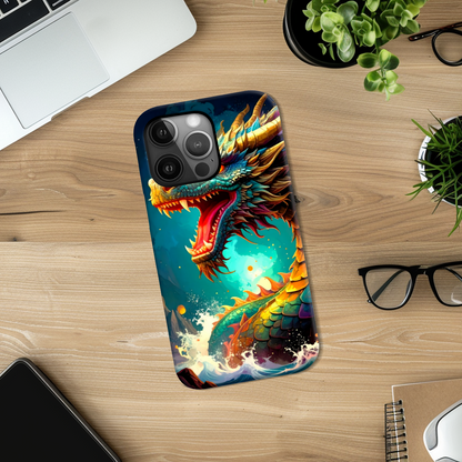 Fantasy Dragon 7, Slim iPhone Case, Full Wrap Technology, Crafted From Premium Polycarbonate, Vivid Colours, Unique Image...