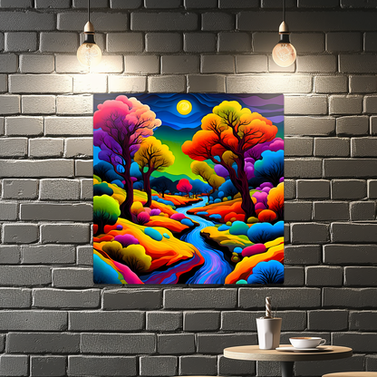 Lush Forest 7, Printed on Gloss Aluminium To Enhance Colour And Details,Unique Print, An Enduring Gift...