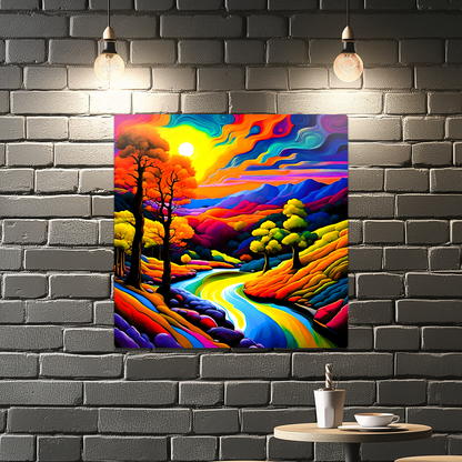 Lush Forest 8, Printed on Gloss Aluminium To Enhance Colour And Details, Unique Print, An Enduring Gift...