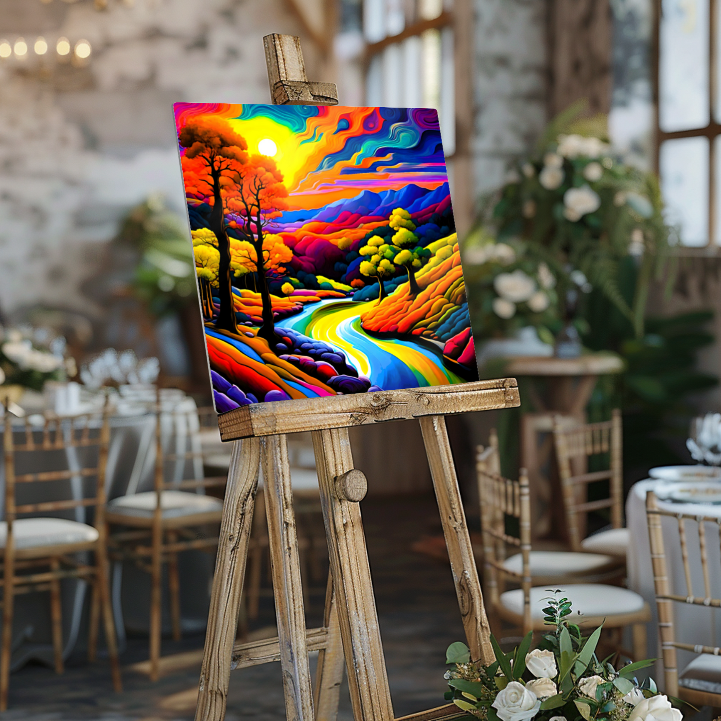 Lush Forest 8, Printed on Gloss Aluminium To Enhance Colour And Details, Unique Images, A Gift To Last A Lifetime...