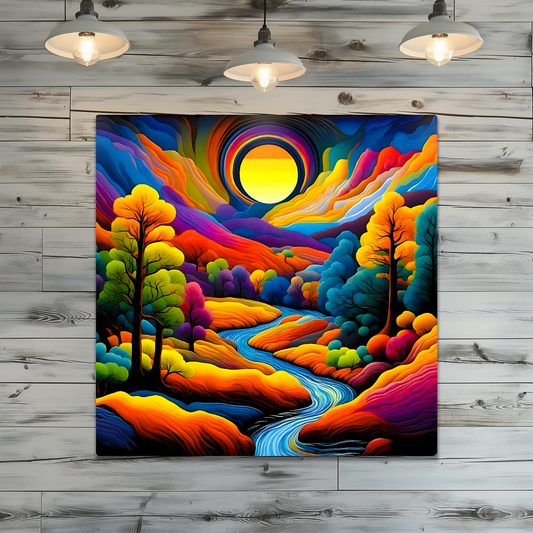 Lush Forest 12, Printed On High Gloss Aluminium To Enhance Colour And Detail, Unique Image, Art Is A Gift For A Lifetime...