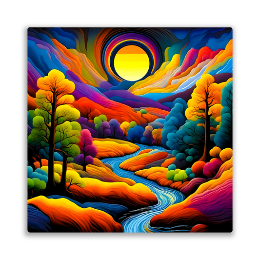 Lush Forest 12, Printed On High Gloss Aluminium To Enhance Colour And Detail, Unique Image, Art Is A Gift For A Lifetime...