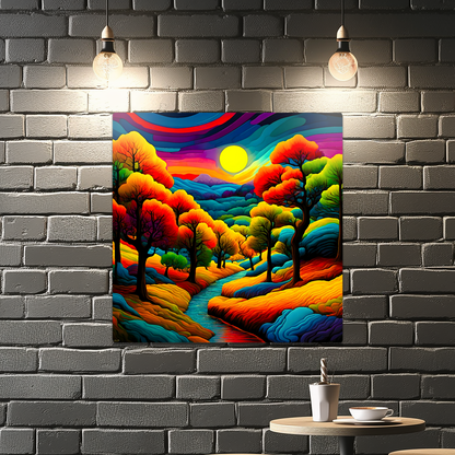 Lush Forest 16, Printed On High Gloss Aluminium To Enhance Colour And Detail, Unique Print, An Enduring Gift...