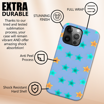 Stars 2, Tough Phone Case, Full Wrap Technology, Crafted From Premium Polycarbonate, Vivid Colours, Unique Image...