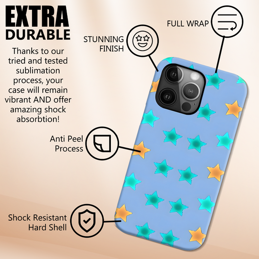 Stars 2, Tough Phone Case, Full Wrap Technology, Crafted From Premium Polycarbonate, Vivid Colours, Unique Image...
