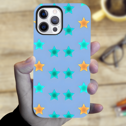 Stars 2, Tough Phone Case, Full Wrap Technology, Crafted From Premium Polycarbonate, Vivid Colours, Unique Image...