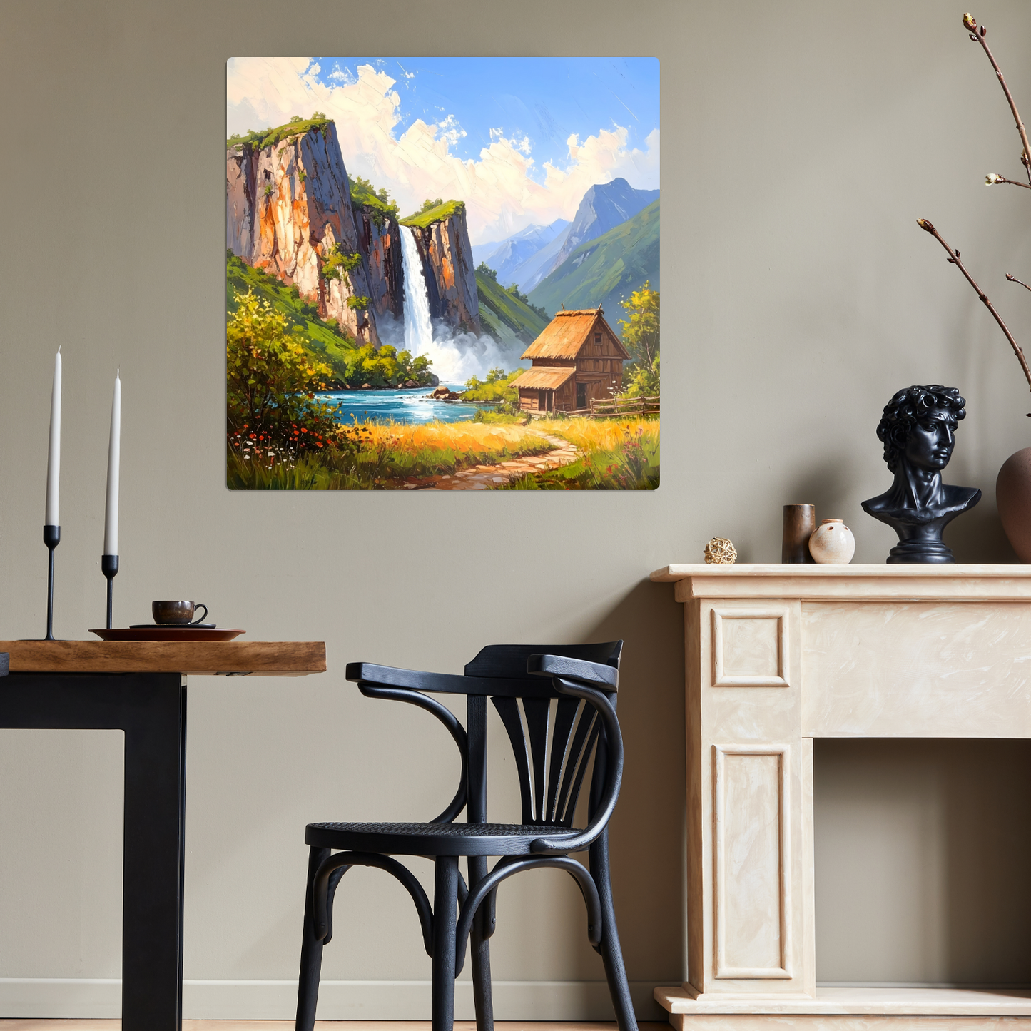 Elan Valley 1, Printed On High Gloss Aluminium To Enhance Colour And Detail, Unique Image, Art Is A Gift For A Lifetime...