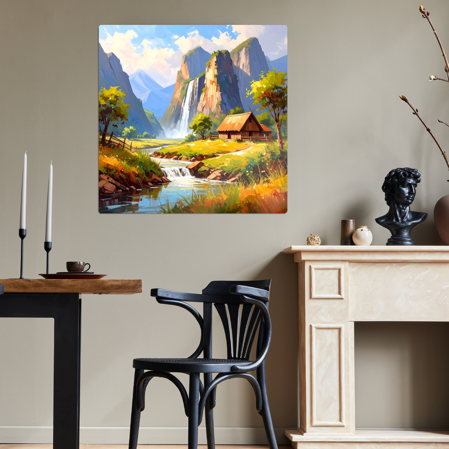 Elan Valley 2, Printed On High Gloss Aluminium To Enhance Colour And Detail, Unique Image, Art Is A Gift For A Lifetime...
