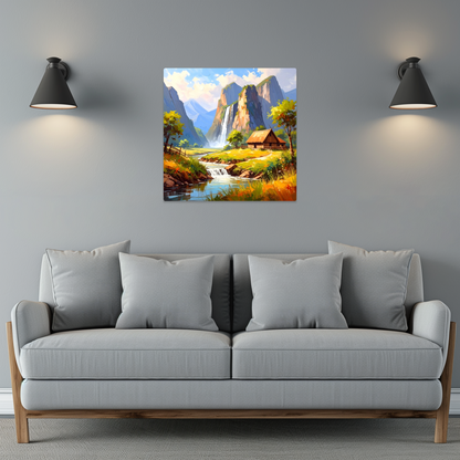 Elan Valley 2, Printed On High Gloss Aluminium To Enhance Colour And Detail, Unique Print, An Enduring Gift...