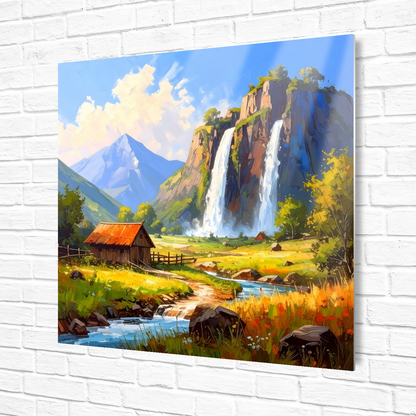 Elan Valley 3, Printed On High Gloss Aluminium To Enhance Colour And Detail, Unique Print, An Enduring Gift...