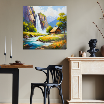 Elan Valley 4, Printed On High Gloss Aluminium To Enhance Colour And Detail, Unique Print, An Enduring Gift...