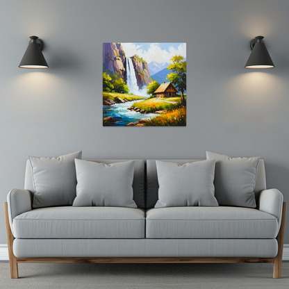 Elan Valley 4, Printed On High Gloss Aluminium To Enhance Colour And Detail, Unique Print, An Enduring Gift...