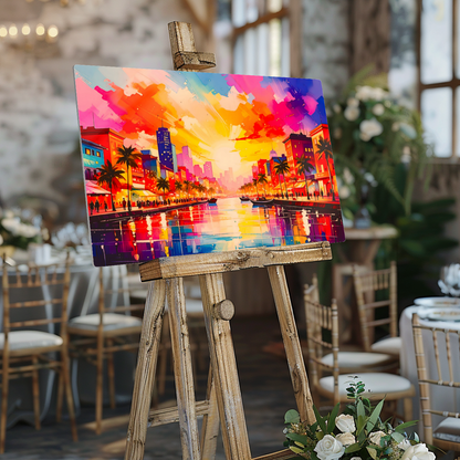 City Of Lights 1, Printed On High Gloss Aluminium To Enhance Colour And Detail, Art Is A Gift For A Lifetime...