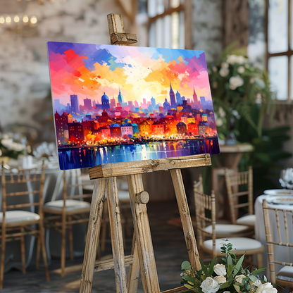 City Of Lights 2, Printed On High Gloss Aluminium To Enhance Colour And Detail, Art Is A Gift For A Lifetime...