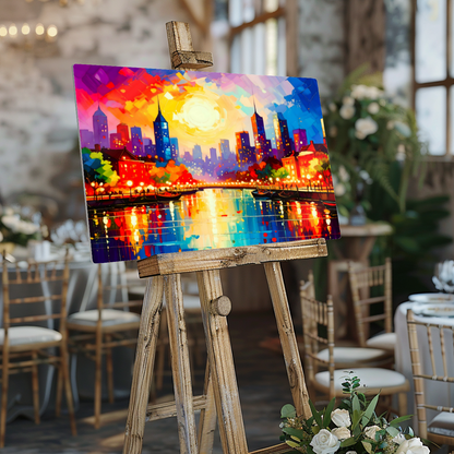 City Of Lights 3, Printed On High Gloss Aluminium To Enhance Colour And Detail, Art Is A Gift For A Lifetime...