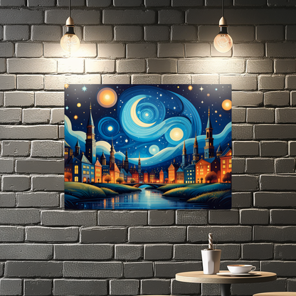 Cubism Style 1, Printed On High Gloss Aluminium To Enhance Colour And Detail, Unique Print, An Enduring Gift...