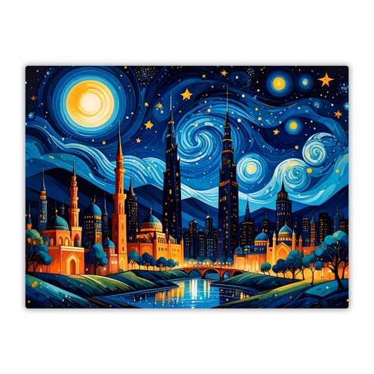 Van Gogh Style 4, Printed On High Gloss Aluminium To Enhance Colour And Detail, Unique Image, Art Is A Gift For A Lifetime...