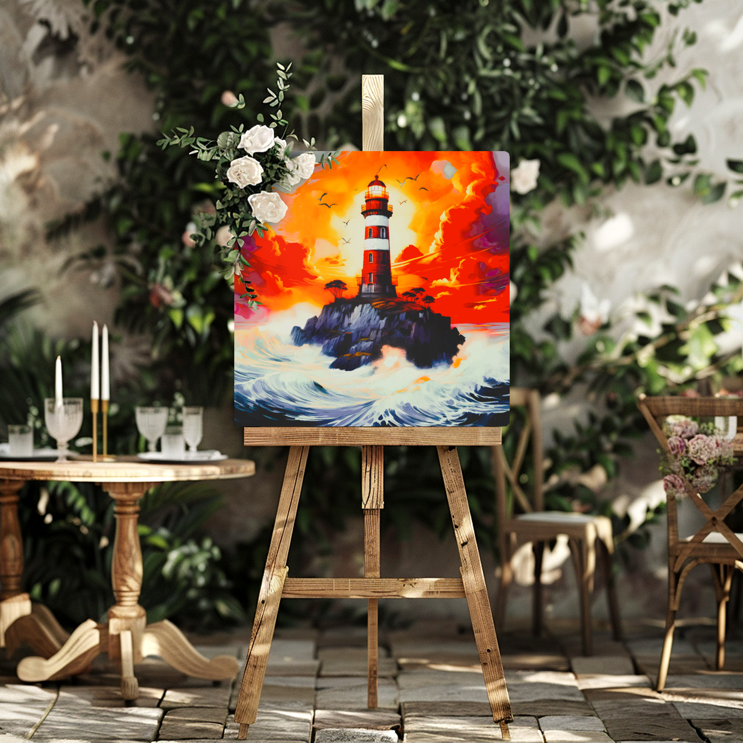 Lighthouse 1, Printed On High Gloss Aluminium To Enhance Colour And Detail, Unique Image, Art Is A Gift For A Lifetime...