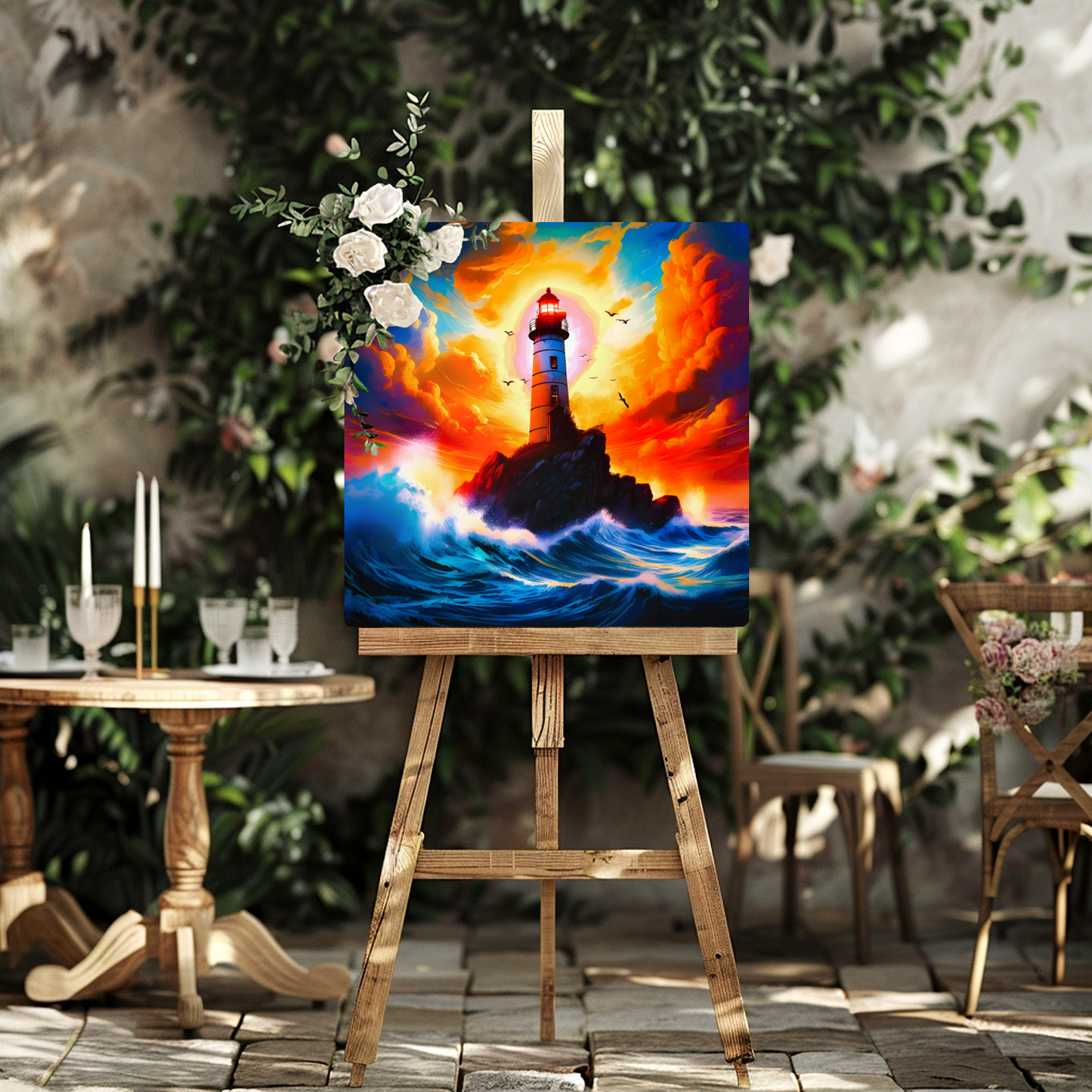 Lighthouse 2, Printed On High Gloss Aluminium To Enhance Colour And Detail, Unique Image, Art Is A Gift For A Lifetime...