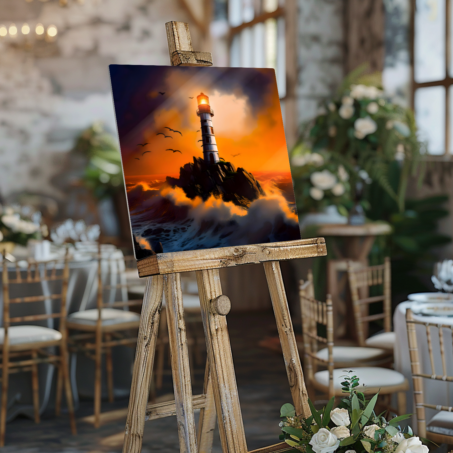 Lighthouse 3, Printed On High Gloss Aluminium To Enhance Colour And Detail, Unique Image, Art Is A Gift For A Lifetime...