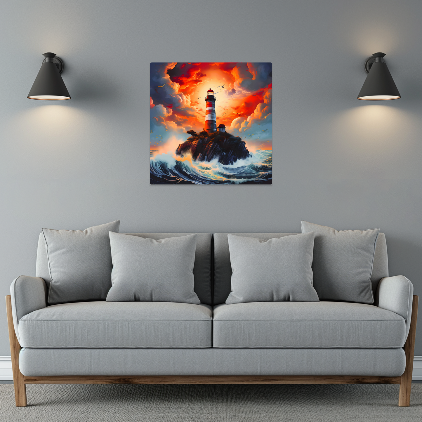Lighthouse 4, Printed On High Gloss Aluminium To Enhance Colour And Detail, Unique Image, Art Is A Gift For A Lifetime...