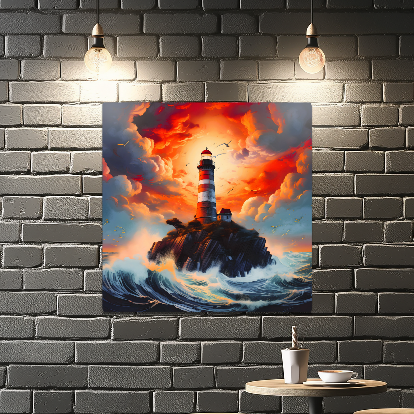 Lighthouse 4, Printed On High Gloss Aluminium To Enhance Colour And Detail, Unique Image, Art Is A Gift For A Lifetime...