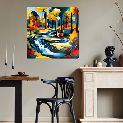 Downstream 2, Printed On High Gloss Aluminium To Enhance Colour And Detail, Unique Image, A Gift For A Lifetime...