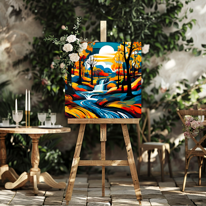 Downstream 3, Printed On High Gloss Aluminium To Enhance Colour And Detail, Unique Image, A Gift For A Lifetime...