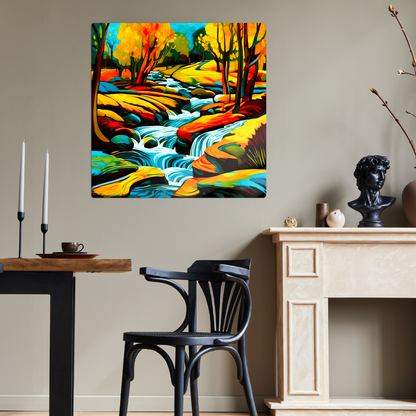 Downstream 4, Printed On High Gloss Aluminium To Enhance Colour And Detail, Unique Image, A Gift For A Lifetime...