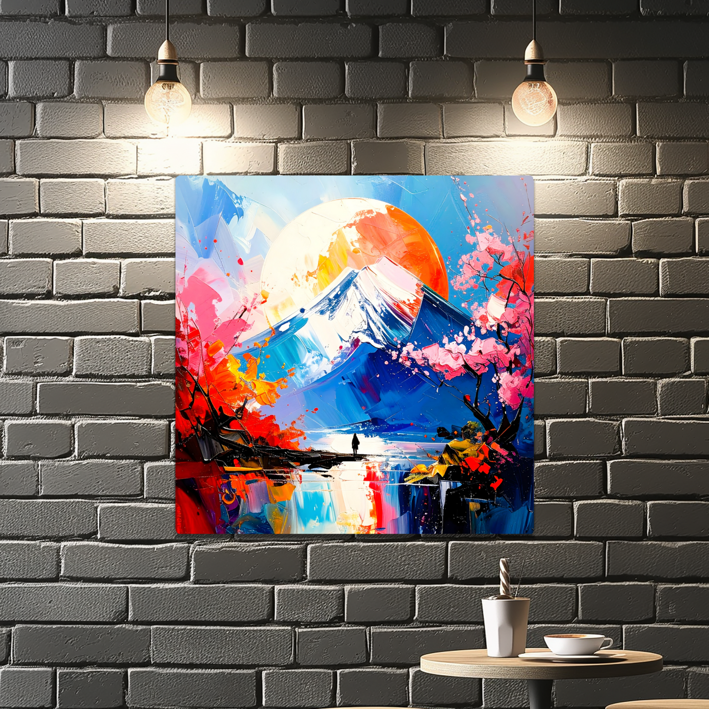 Japanese Landscape 2, Printed On High Gloss Aluminium To Enhance Colour And Detail, Unique Image, Art Is A Gift For A Lifetime...