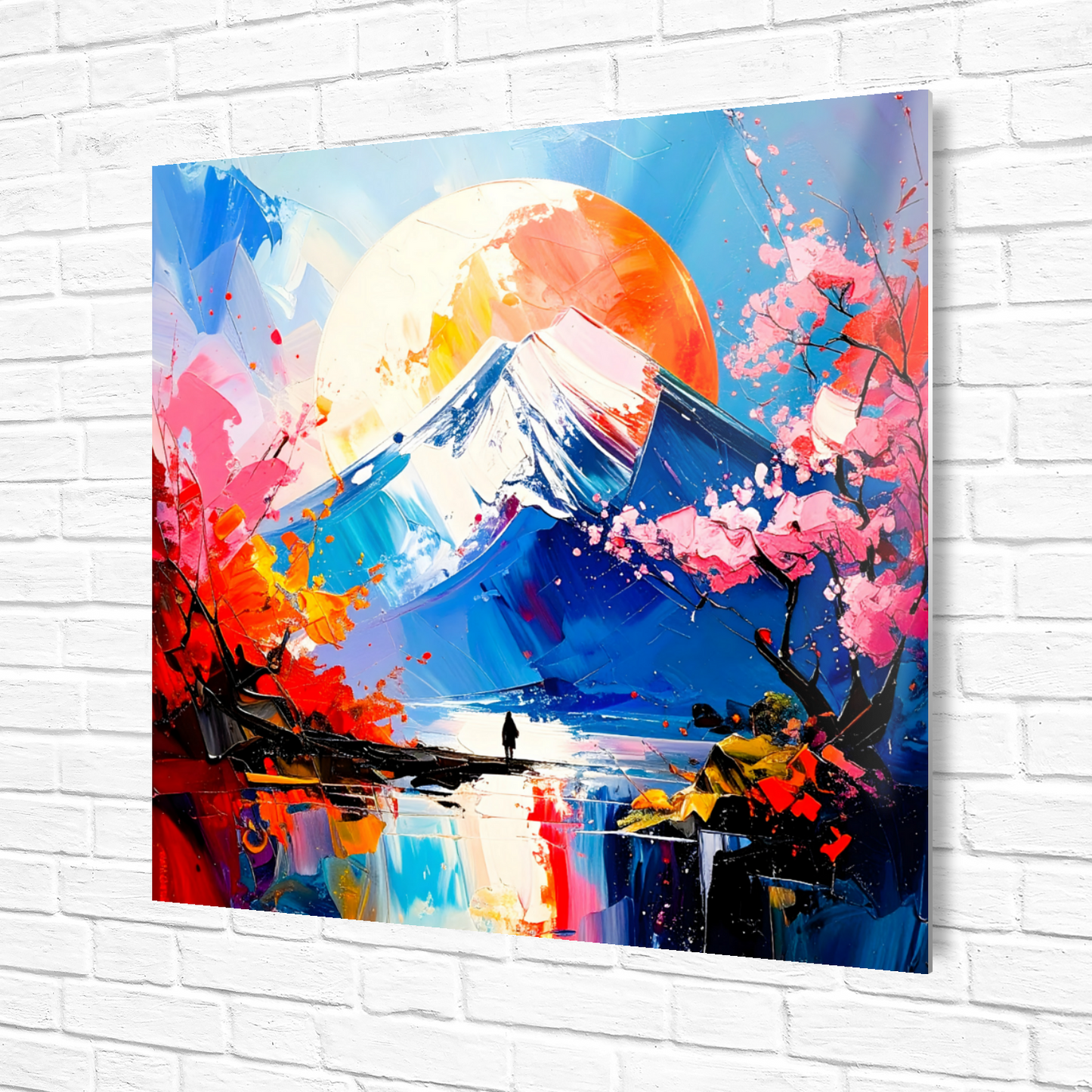 Japanese Landscape 2, Printed On High Gloss Aluminium To Enhance Colour And Detail, Unique Image, Art Is A Gift For A Lifetime...