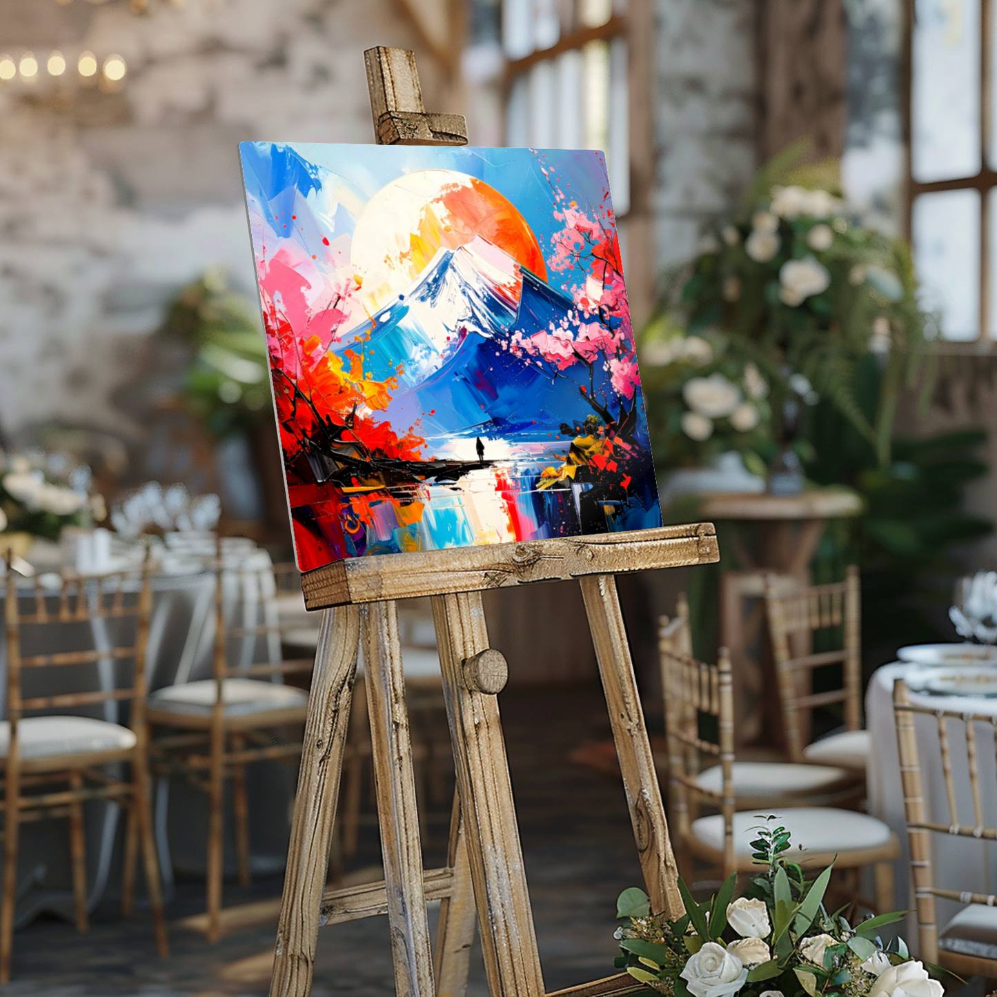 Japanese Landscape 2, Printed On High Gloss Aluminium To Enhance Colour And Detail, Unique Image, Art Is A Gift For A Lifetime...
