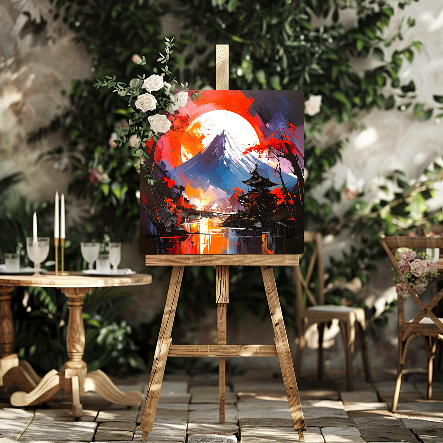 Japanese Landscape 4, Printed On High Gloss Aluminium To Enhance Colour And Detail, Unique Image, Art Is A Gift For A Lifetime...