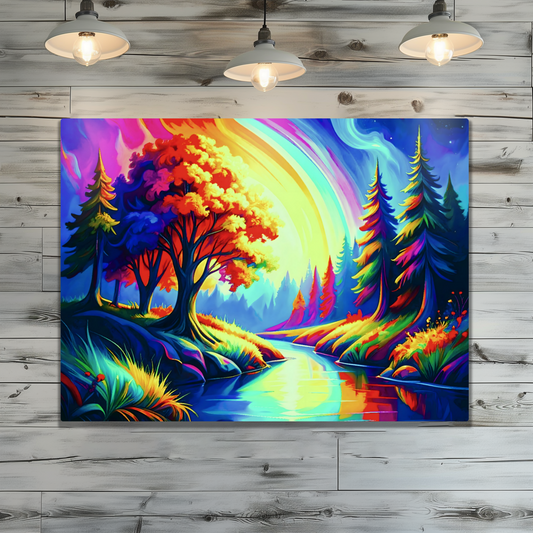 LunaScape 6, Printed On High Gloss Aluminium To Enhance Colour And Detail, Unique Image, Art Is A Gift For A Lifetime...