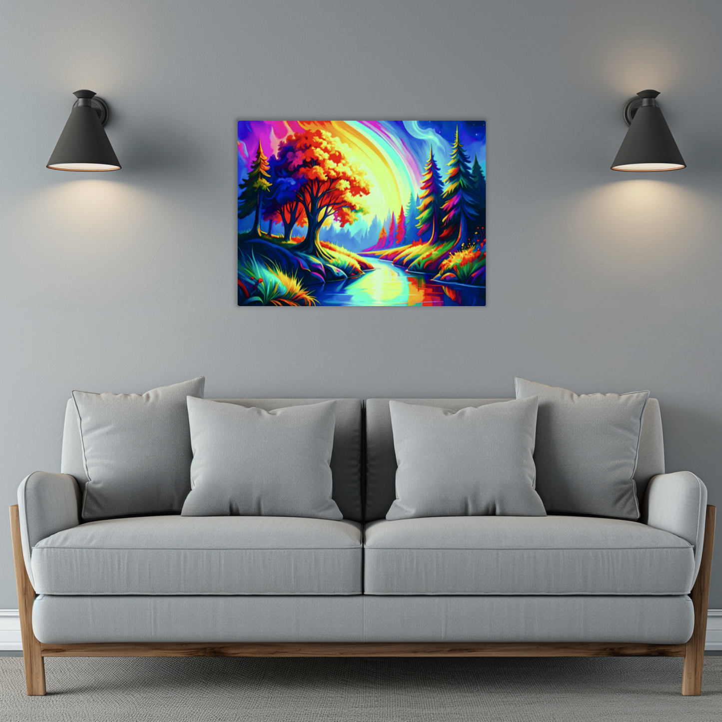 LunaScape 6, Printed On High Gloss Aluminium To Enhance Colour And Detail, Unique Image, Art Is A Gift For A Lifetime...