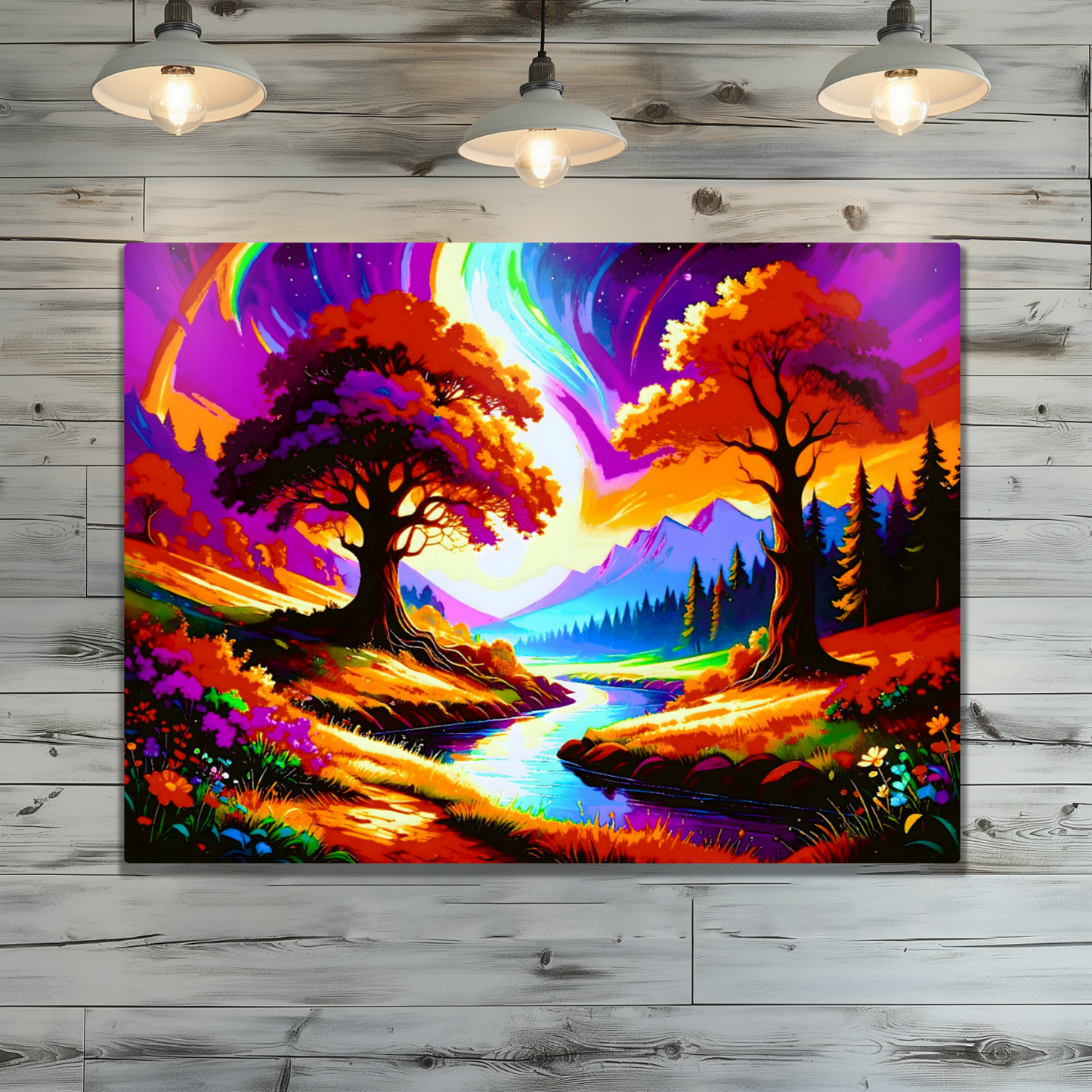 LunaScape 7,  Printed On High Gloss Aluminium To Enhance Colour And Detail, Unique Image, Art Is A Gift For A Lifetime...