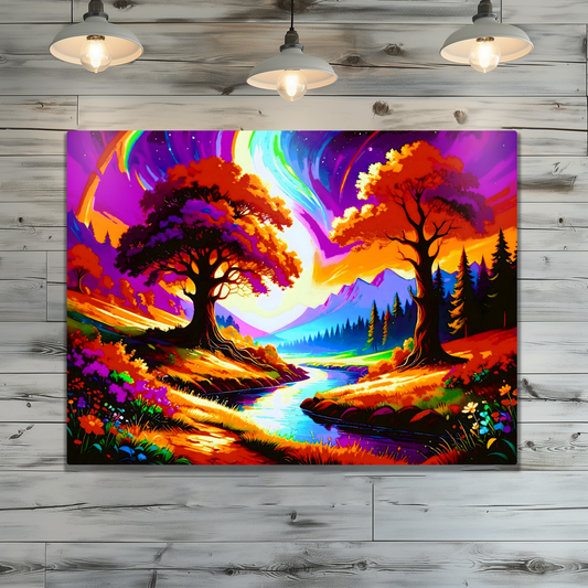LunaScape 7,  Printed On High Gloss Aluminium To Enhance Colour And Detail, Unique Image, Art Is A Gift For A Lifetime...