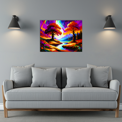 LunaScape 7,  Printed On High Gloss Aluminium To Enhance Colour And Detail, Unique Print, An Enduring Gift...