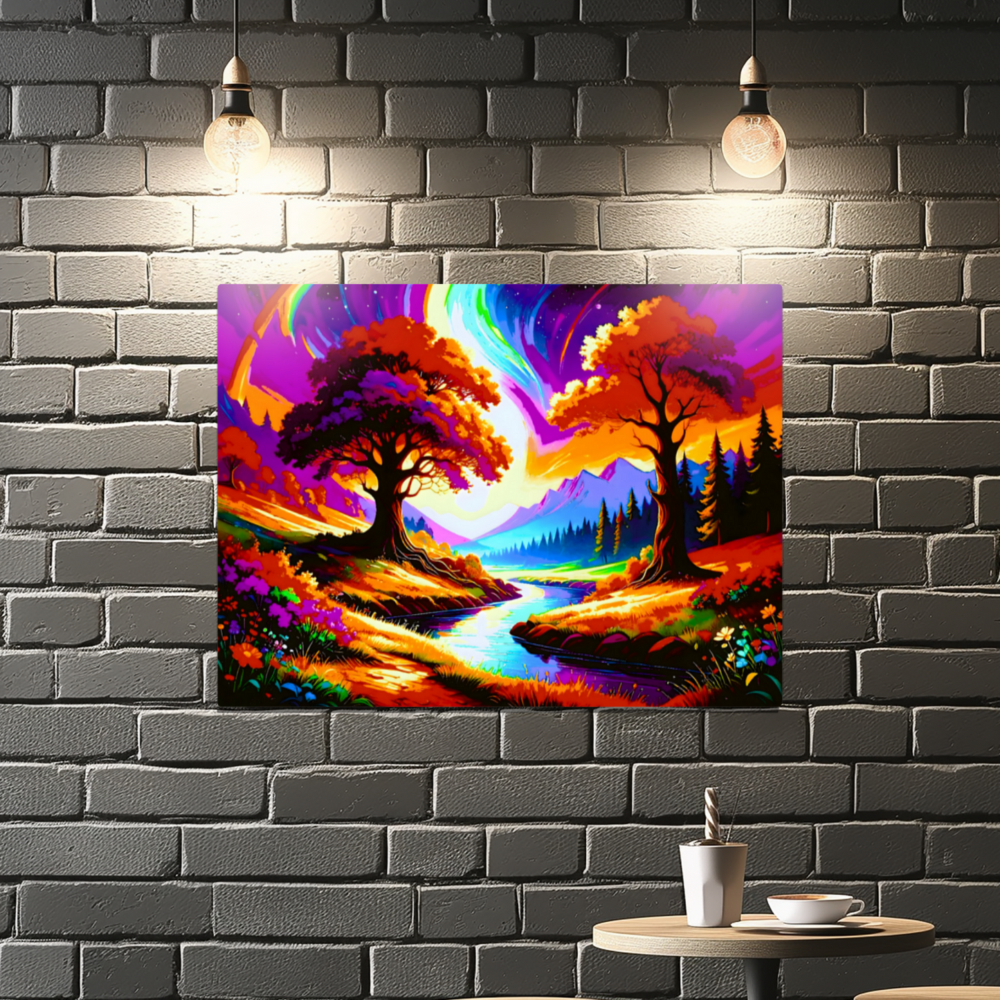LunaScape 7,  Printed On High Gloss Aluminium To Enhance Colour And Detail, Unique Image, Art Is A Gift For A Lifetime...