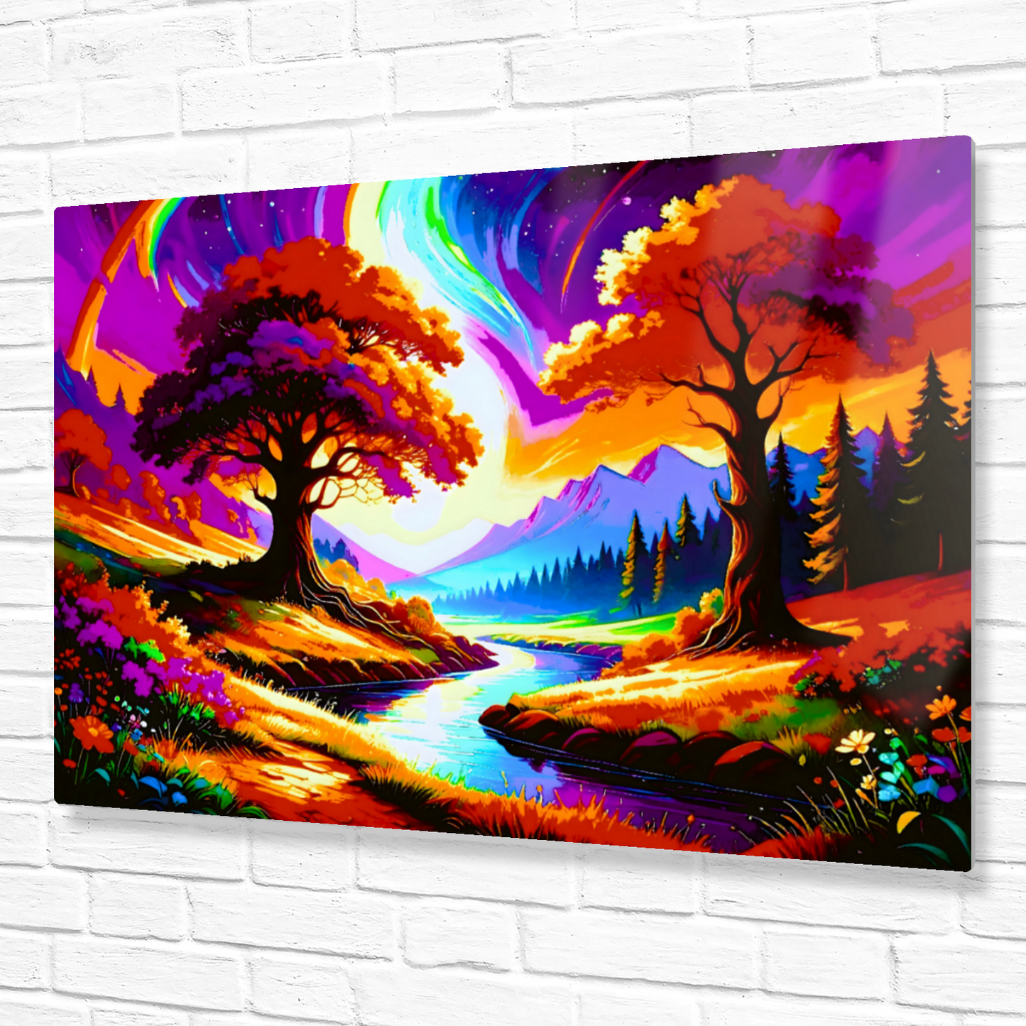 LunaScape 7,  Printed On High Gloss Aluminium To Enhance Colour And Detail, Unique Image, Art Is A Gift For A Lifetime...