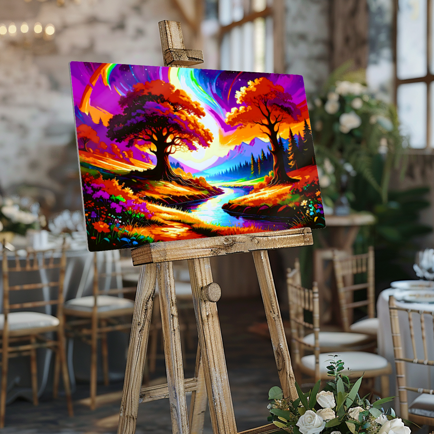LunaScape 7,  Printed On High Gloss Aluminium To Enhance Colour And Detail, Unique Image, Art Is A Gift For A Lifetime...