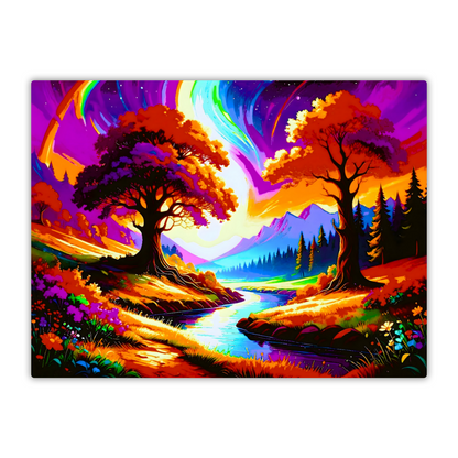 LunaScape 7,  Printed On High Gloss Aluminium To Enhance Colour And Detail, Unique Print, An Enduring Gift...