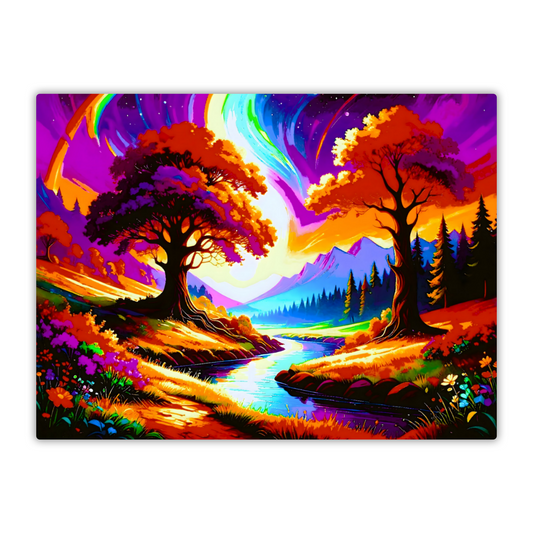 LunaScape 7,  Printed On High Gloss Aluminium To Enhance Colour And Detail, Unique Image, Art Is A Gift For A Lifetime...